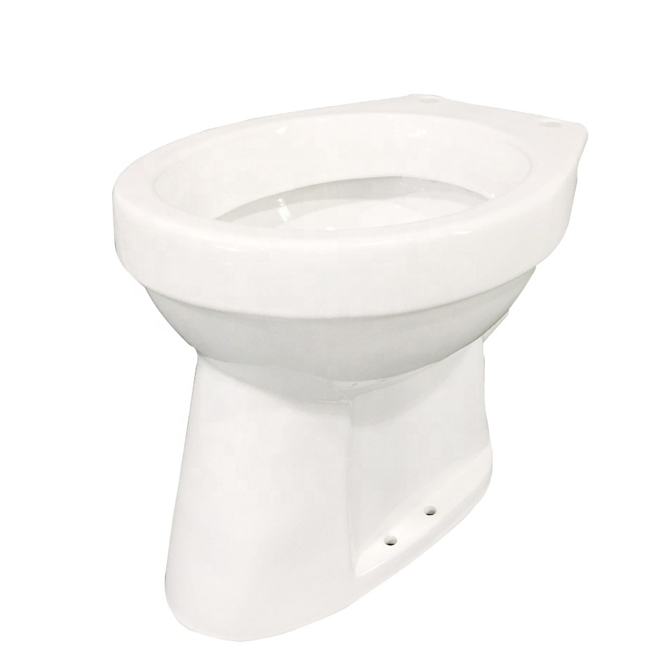 Bathroom cheap  Manual Flush toilet bowl ceramics wc toilet bowl without tank