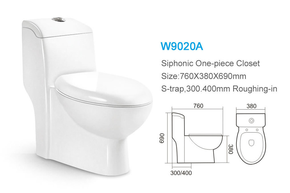 Bathroom ceramic one piece nepal design wc toilet closet