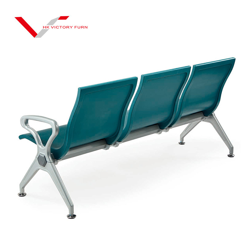 Airport Public Seating Metal Waiting Room Chair 3-Seater Waiting Chair Used In Bus Station