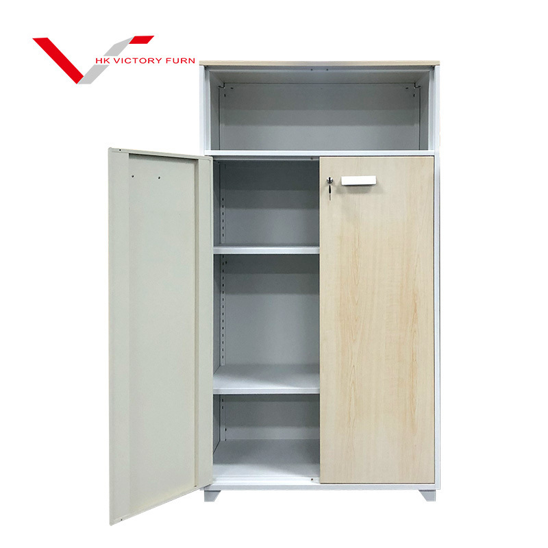 Home Storage Knock-down Closet Metal Clothes Steel Wardrobe Cabinet