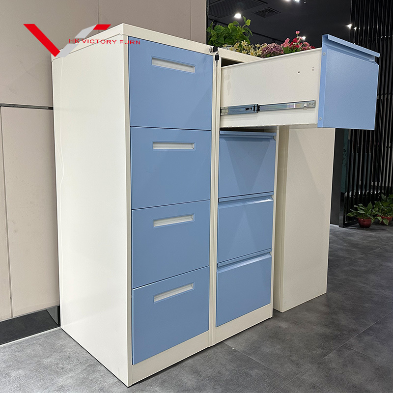 Wholesale 4 Drawer Cabinet Vertical Steel Cabinet Files Office Storage Cabinet Drawer