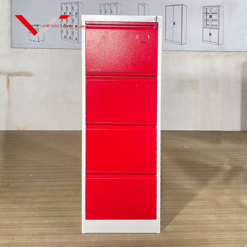 4 drawer metal filing cabinet high quality vertical steel storage cabinet modern vertical lateral filing cabinet