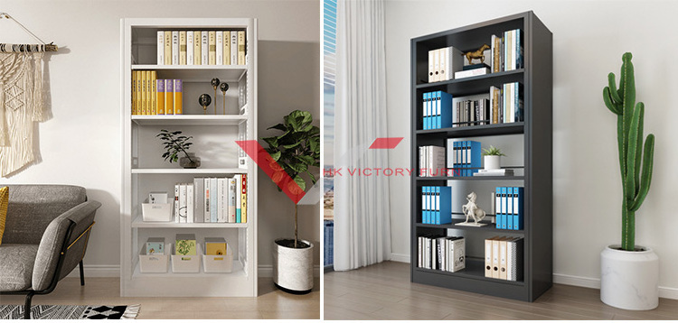 Office Furniture Modern Bookshelf Library Shelving School Bookcase Commercial Used For Sale