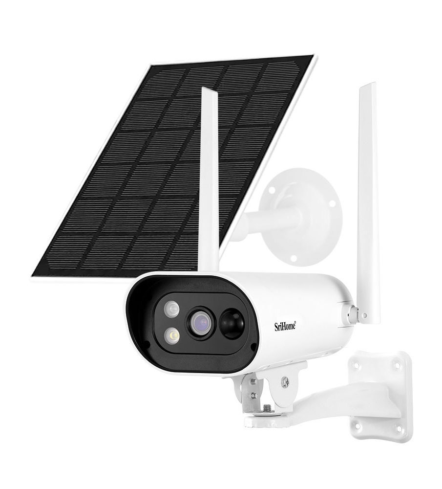 2023 New DH003 2K 4MP Outdoor Solar Wifi Camera Wireless Cctv Security Cameras Surveillance 2.4G Solar Wif Network Camera