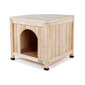 Eco-Friendly Portable Collapsible Wooden Dog House Waterproof Outdoor Large Dogs Kennel Crate.