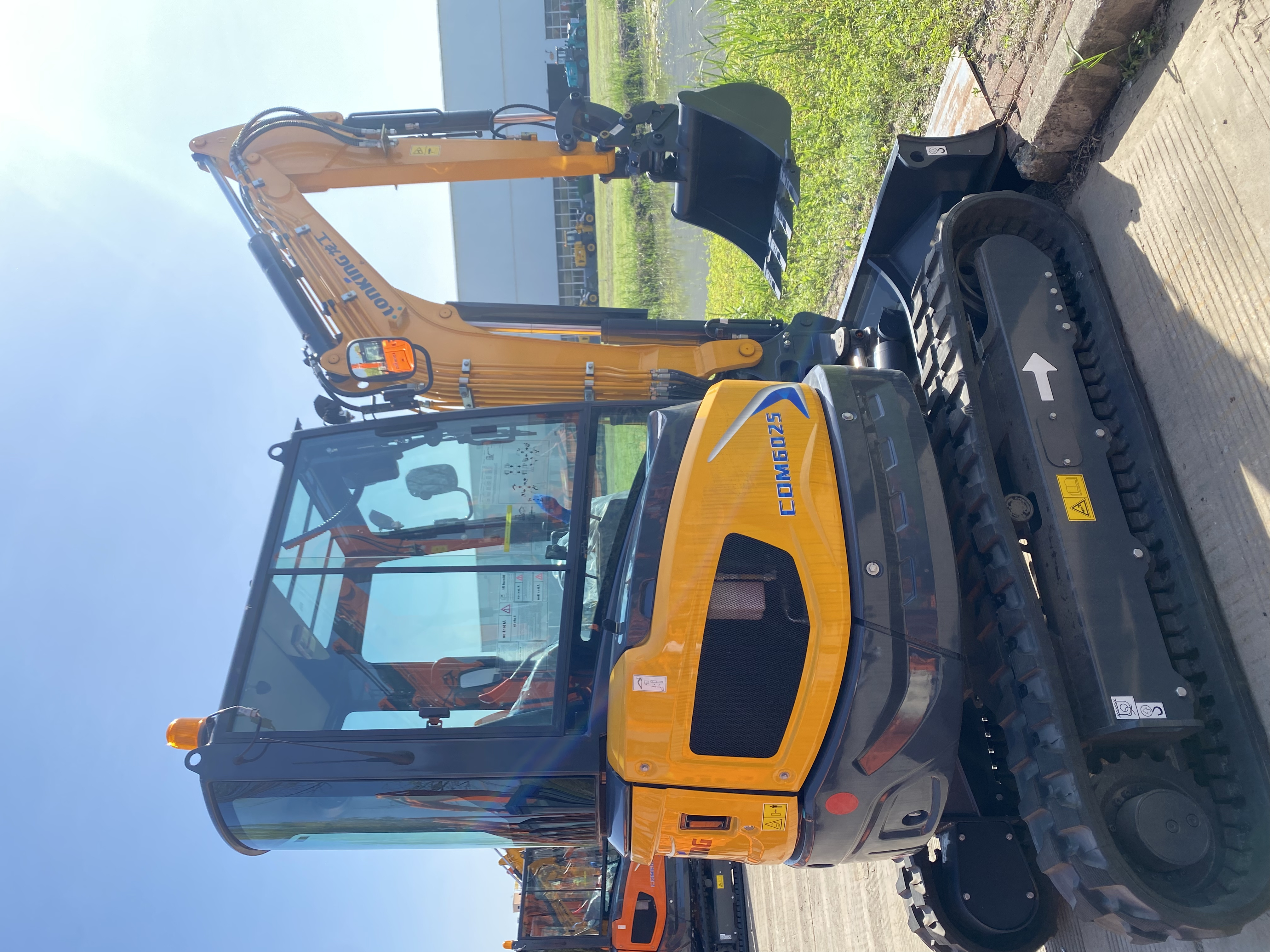 CDM6035 Lonking Mini Crawler Excavator 3.5Ton Mini Excavator Kubota Engine