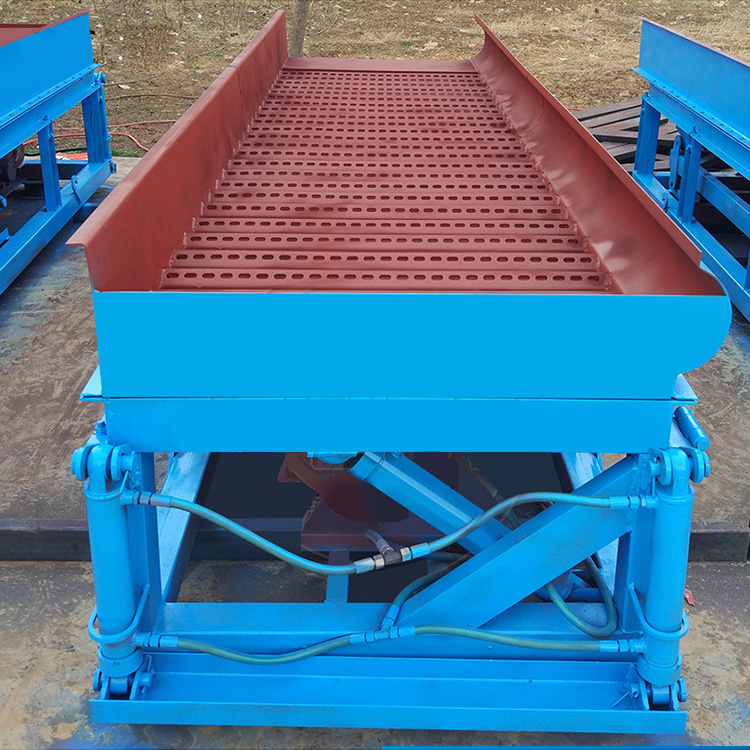 Low Price Gold Refining Machine River Ore Collection Box Vibrating Sluice For Sale