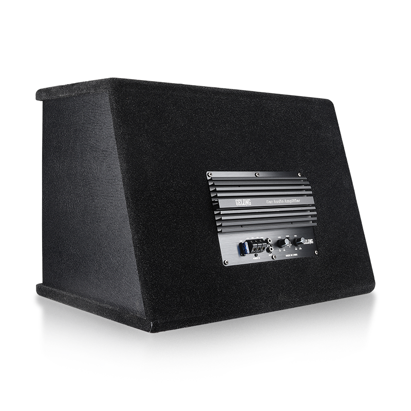 Factory Wholesale 2000w Big Power Trapezoid Car Subwoofer 12 Inch Active 12v Subwoofer