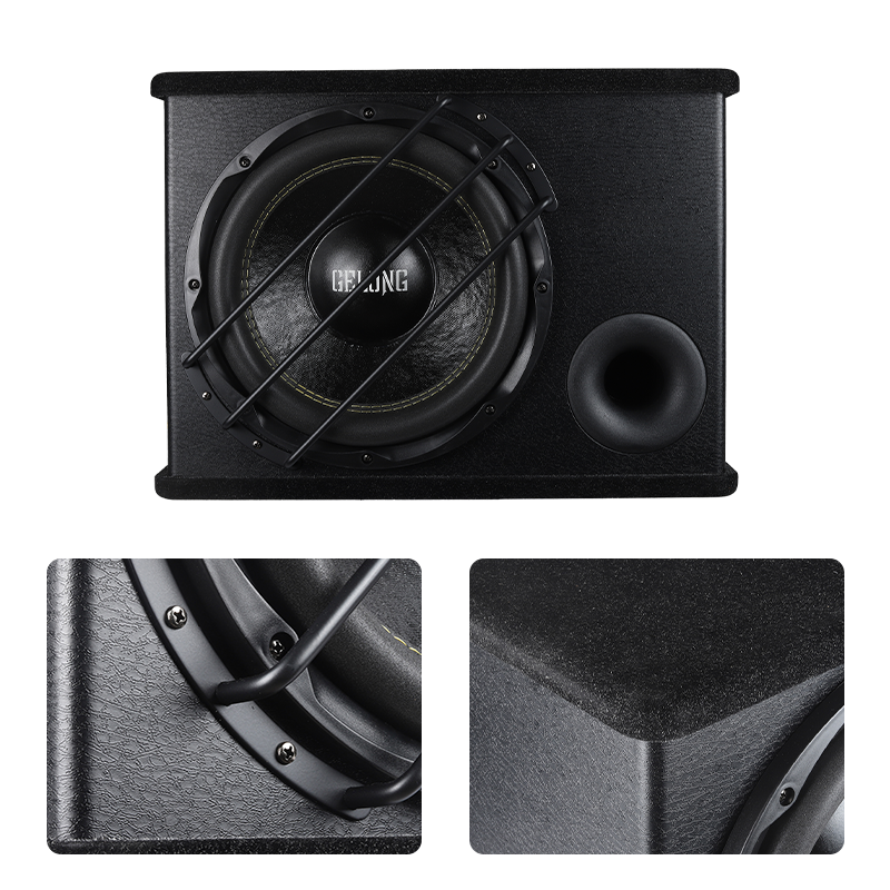 Factory Wholesale 2000w Big Power Trapezoid Car Subwoofer 12 Inch Active 12v Subwoofer