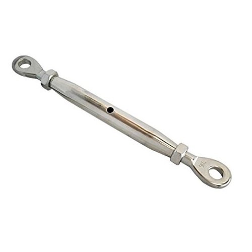 Marine Solid Stainless Steel 316 Closed Body Turnbuckle EYE/EYE