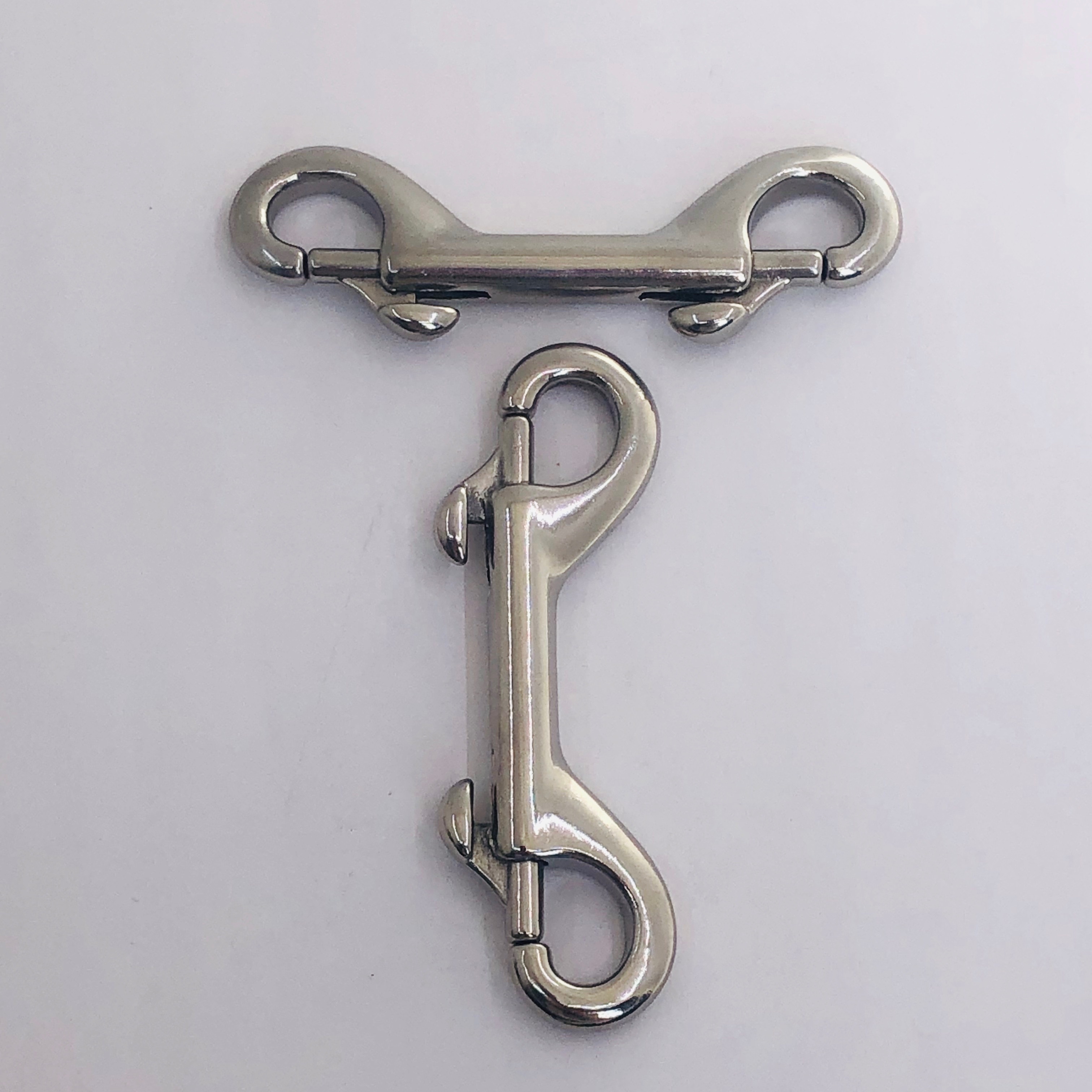 Stainless steel polishing snap hook safety harness double end snap hook