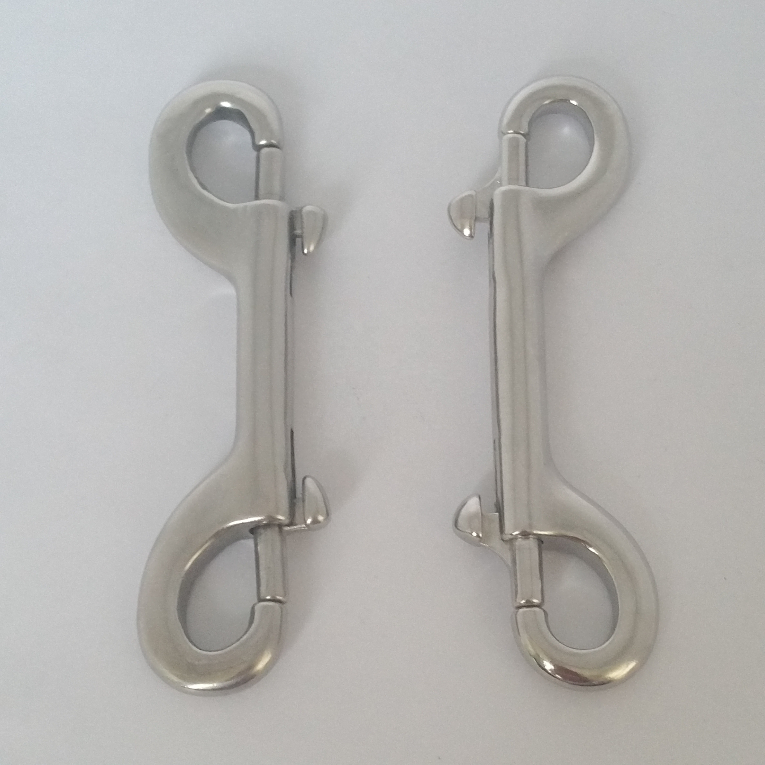 Stainless steel polishing snap hook safety harness double end snap hook