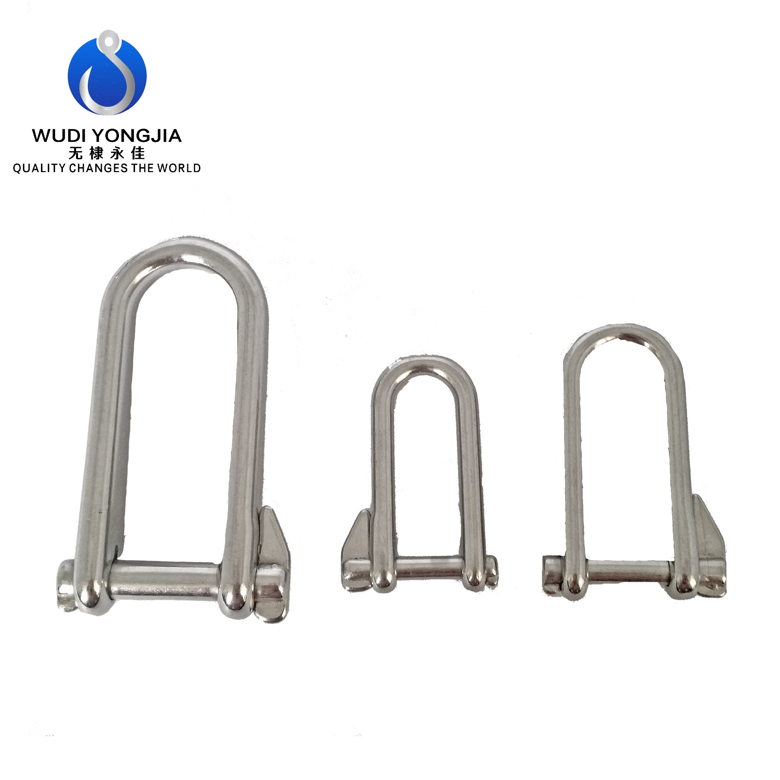 High Quality Stainless Steel Key Pin Shackle 6mm Pin for Main Halyards