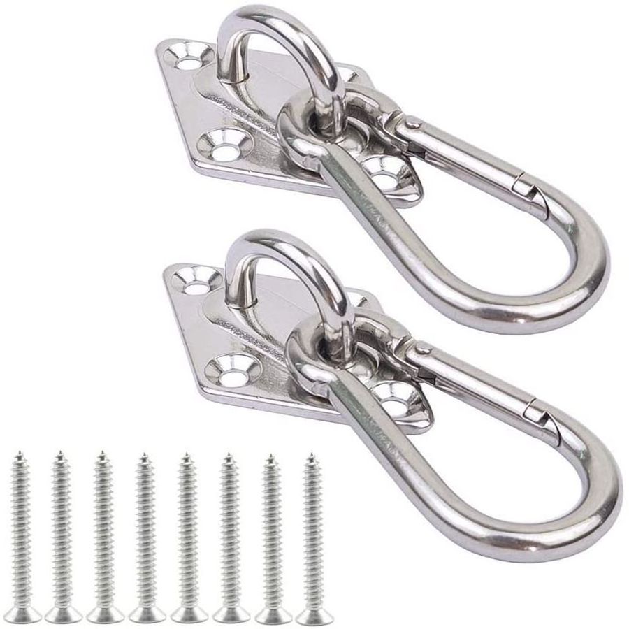 Stainless Steel Ceiling Swing Hook Swing Set Quick Link Spring Clip