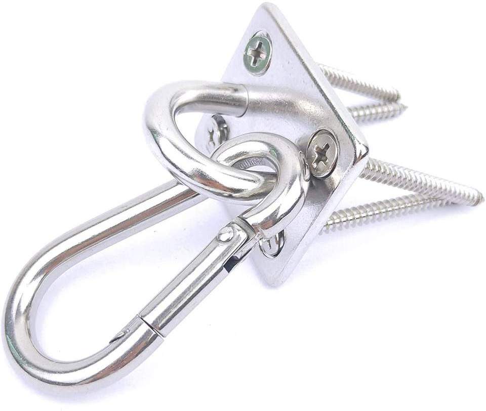 Stainless Steel Ceiling Swing Hook Swing Set Quick Link Spring Clip