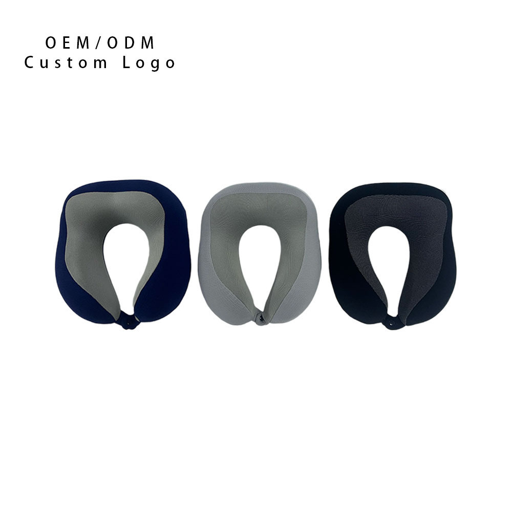 Premium Custom Logo Memory Foam Neck Brace Support Orthopedic Travel Pillow