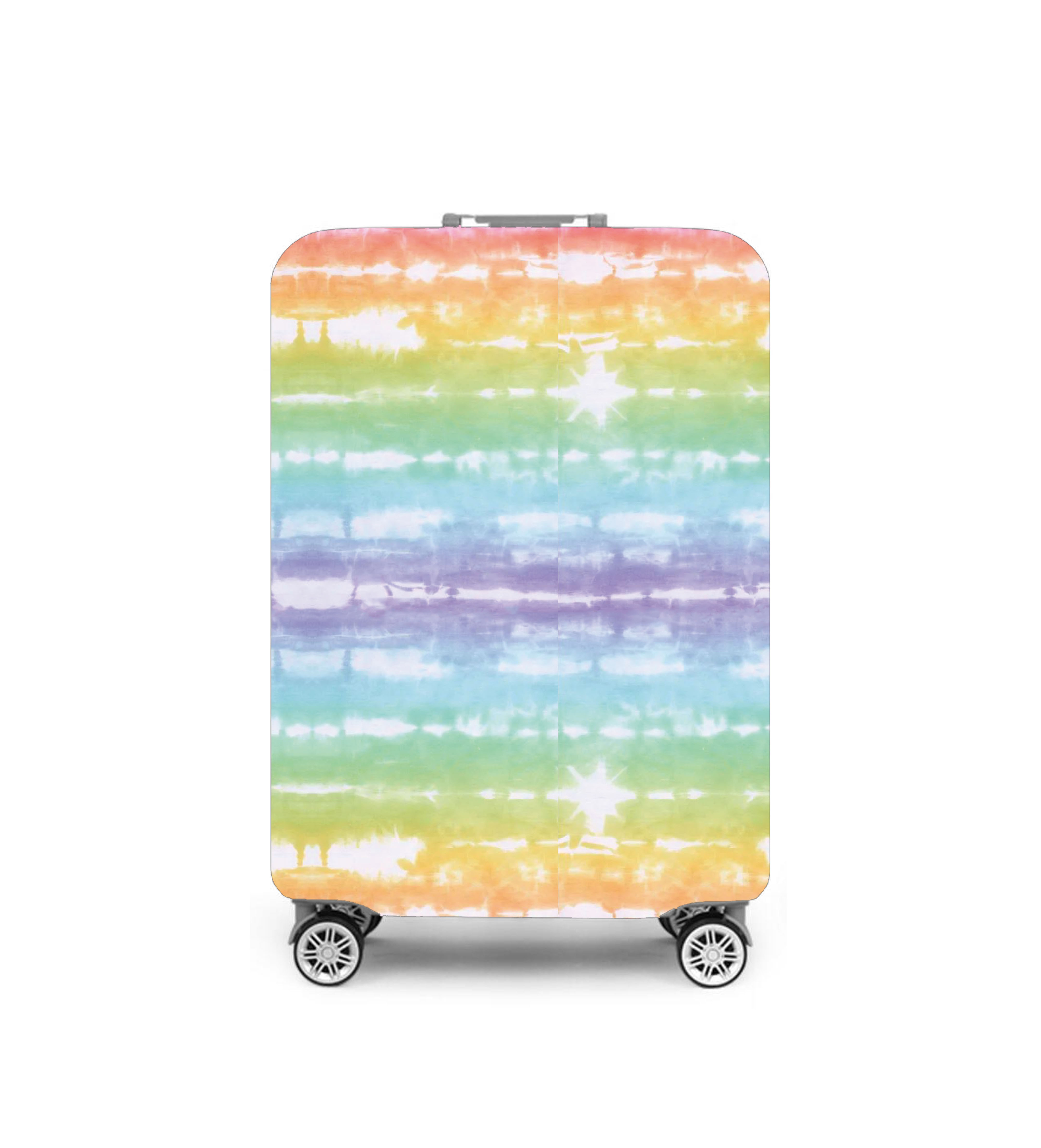 Customize Travel Transparent Letter Trunk Stretch Polyester Suitcase Luggage Cover