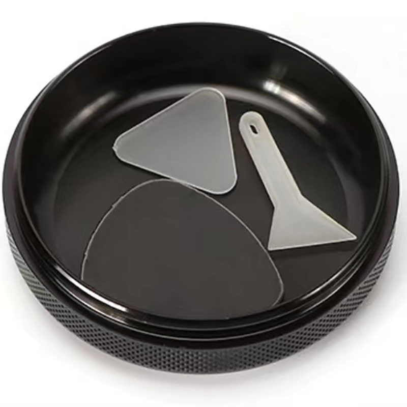 High Quality Matte Black Aluminum Zinc Alloy 2.5 Inch Herb Grinder