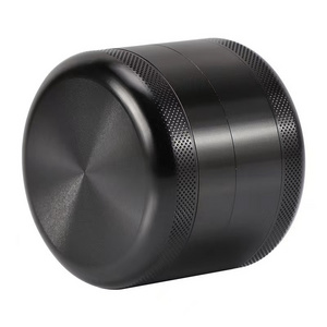 High Quality Matte Black Aluminum Zinc Alloy 2.5 Inch Herb Grinder