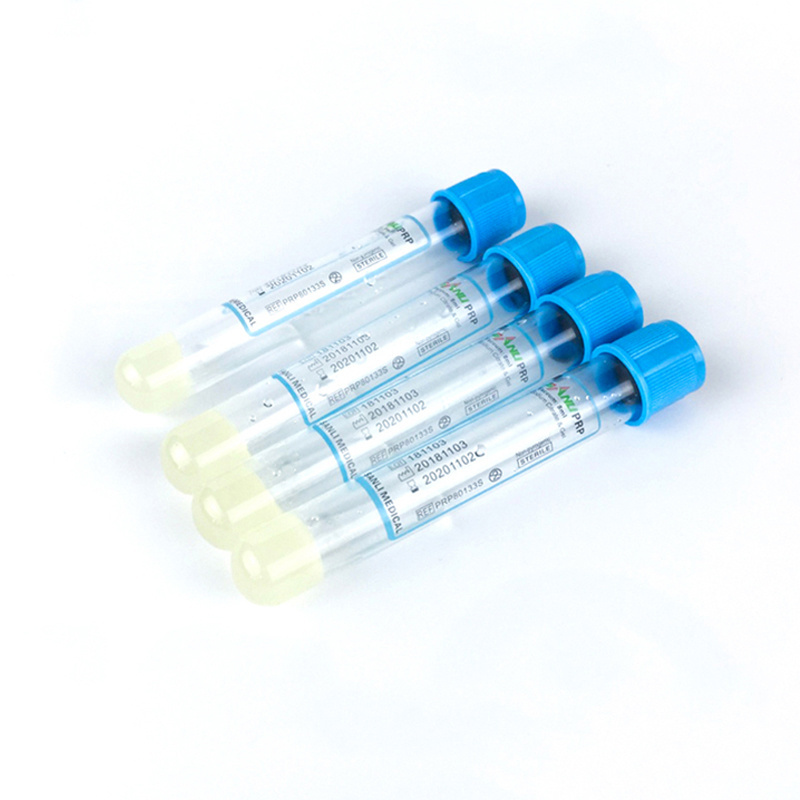 Free sample prp tube acd gel biotin Sodium Citrate vacuum blood collection tubes prp kit 8ml 10ml 15ml prp tubes with gel