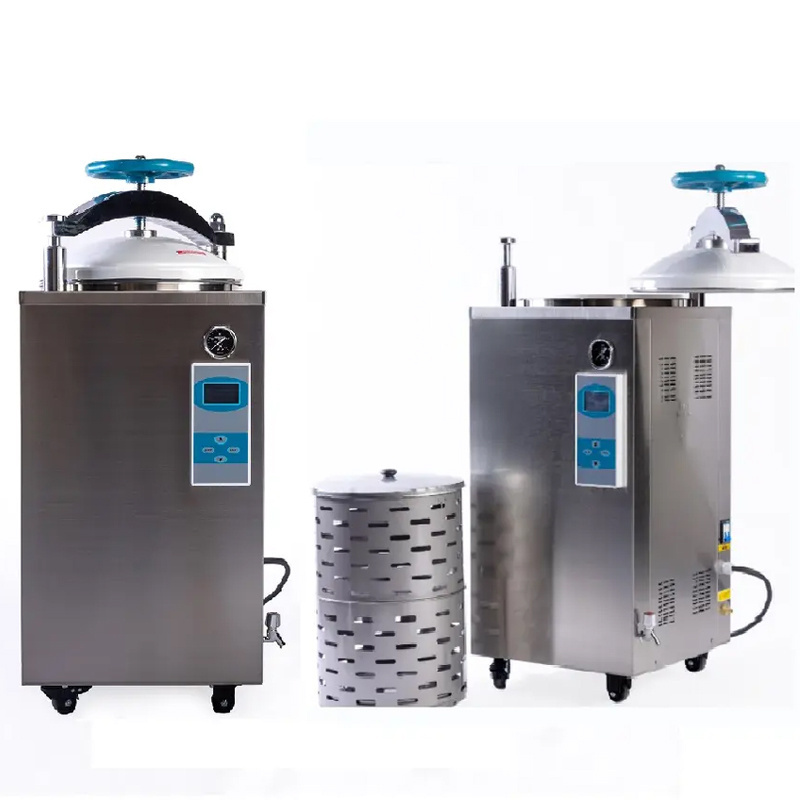 laboratory hospital Autoclave 28L 35L 50L 75L 100L Steam sterilizer food mushroom substrate Vertical autoclave sterilizer