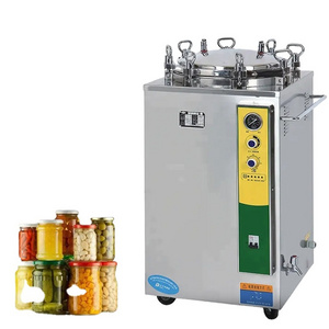 Vertical Autoclave 35/50/75/100/120/150L For Canned Food hospital spices herb lab Mushroom Retort Machines autoclave sterilizer