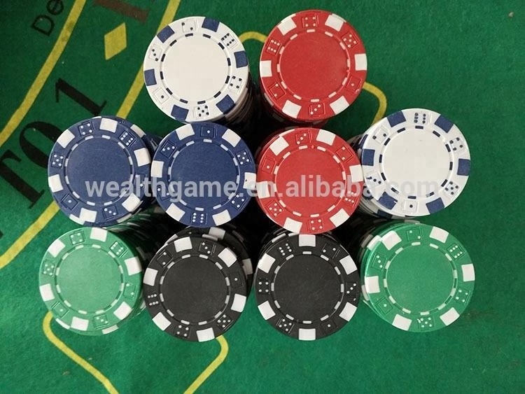 500pcs 11.5g Dice Poker Chip Set / 14g Clay Poker Chip Set