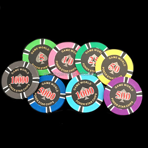 14g Three Tone Poker Stars Clay Poker Chip