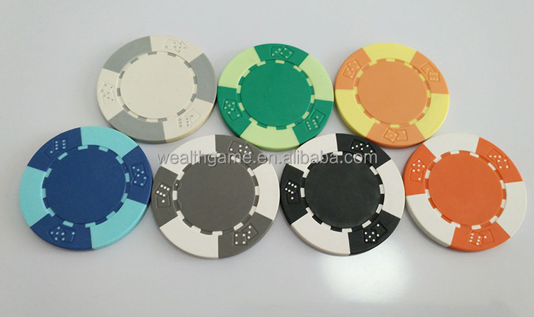 14g Blank Clay Poker Chip / Poker MATE CHIP