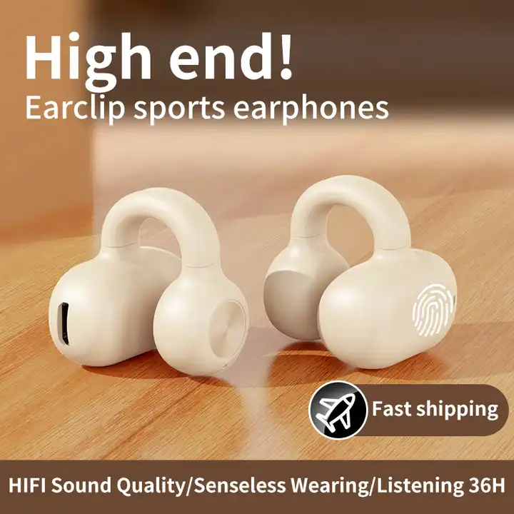 Z28 Wireless Ear Clip Earphones Single-Ear Headset with Wireless Business Ear-Friendly Earphones Tws Earbuds