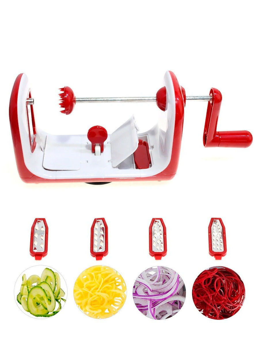 SimpleTaste 5 Blade Spiralizer Spiral Slicer and Shredder