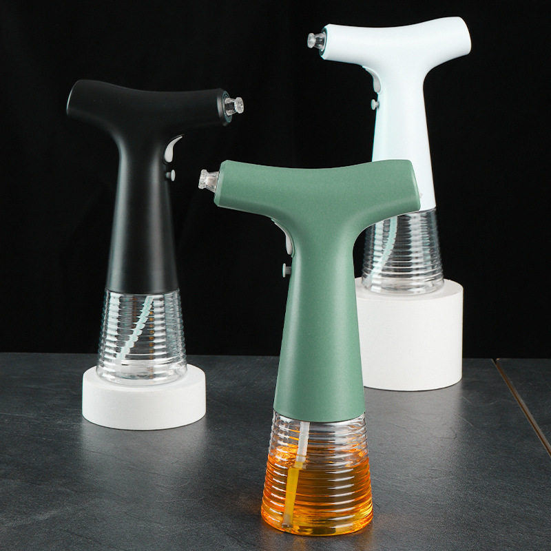 Stainless Steel Olive Oil and Vinegar Sprayer Bottle Cooking Spray Bottle Pum Glass Oil Sprayer