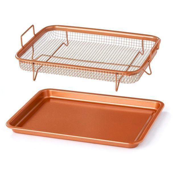 Stainless Steel Baking Tray Drain Basket Barbecue Oven Barbecue Plate Set Popular Barbecue Equipment Mesh Basket