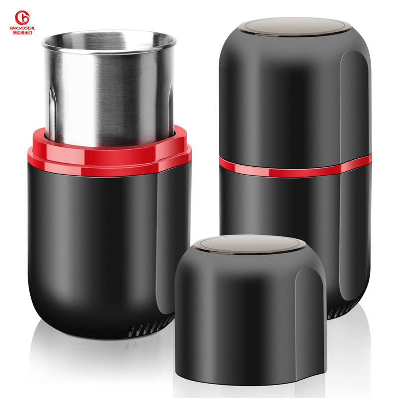 Mini portable Large Capacity Stainless Steel Electronic Automatic Electric Maker Beans Herbs Nuts Mill Coffee Grinder