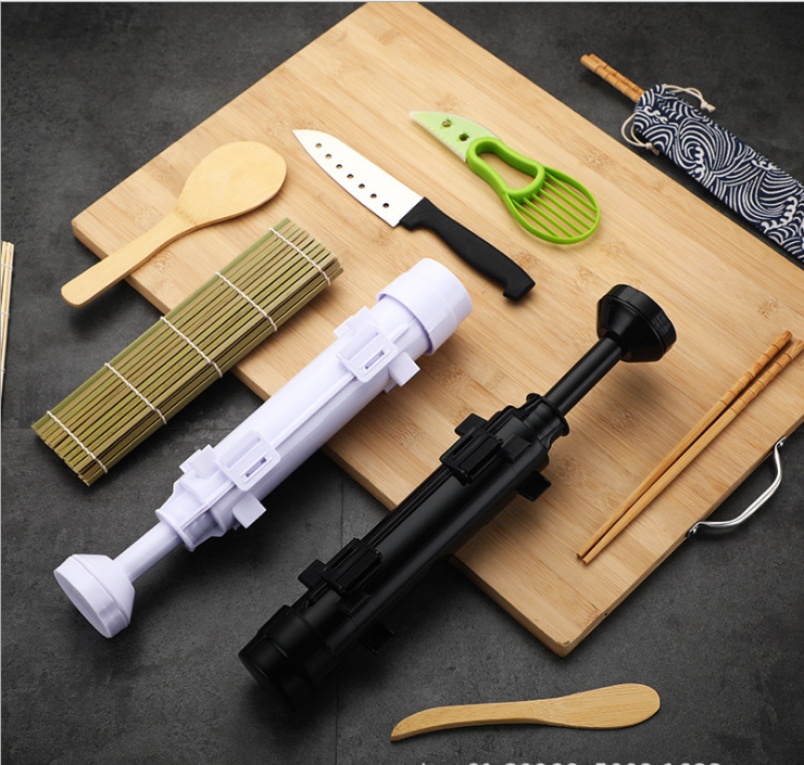 Sushi Making Kit 16 Pieces All In One DIY Sushi Maker Tools Set Ideal beginner's Sushi Maker