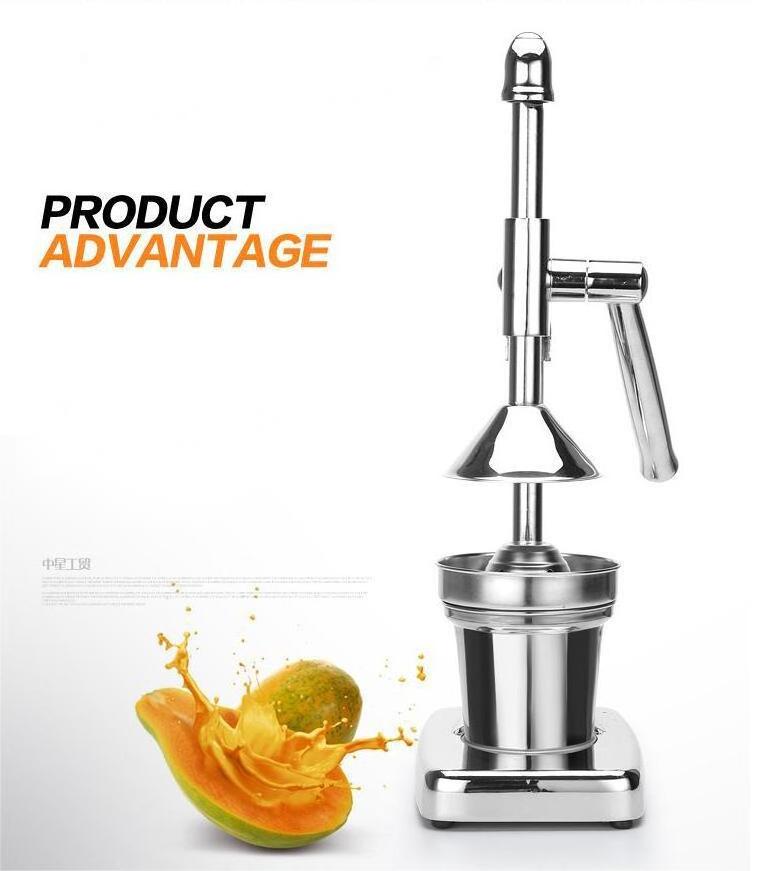 Stainless Steel Lemon Squeezer Juicer Fruit Orange Citrus Lime Manual Tool Kitchen Bar Mini Fruit Juice Hand Press Machine Maker