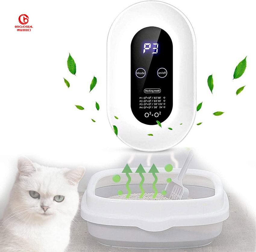 Air Purifier Deodorization Home Air Ionizers Deodorizer with 4 Modes Automatic Timing Function for Rooms Smoke Pet