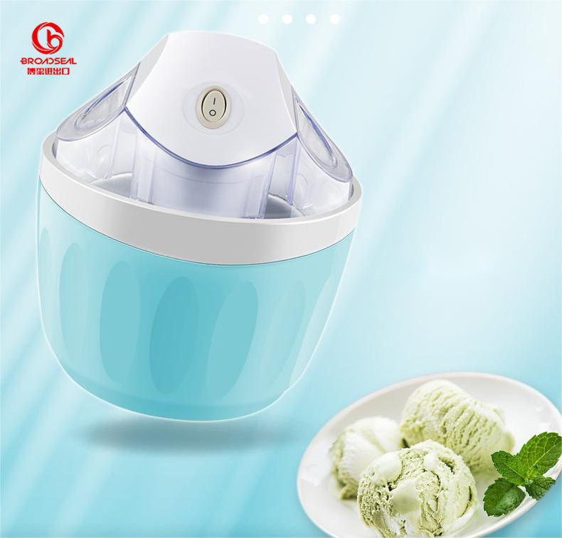 Small 2-In-1 Salad And Ice Cream Maker Machine Diy Soft Fuits Ice Cream Maker For Home Use