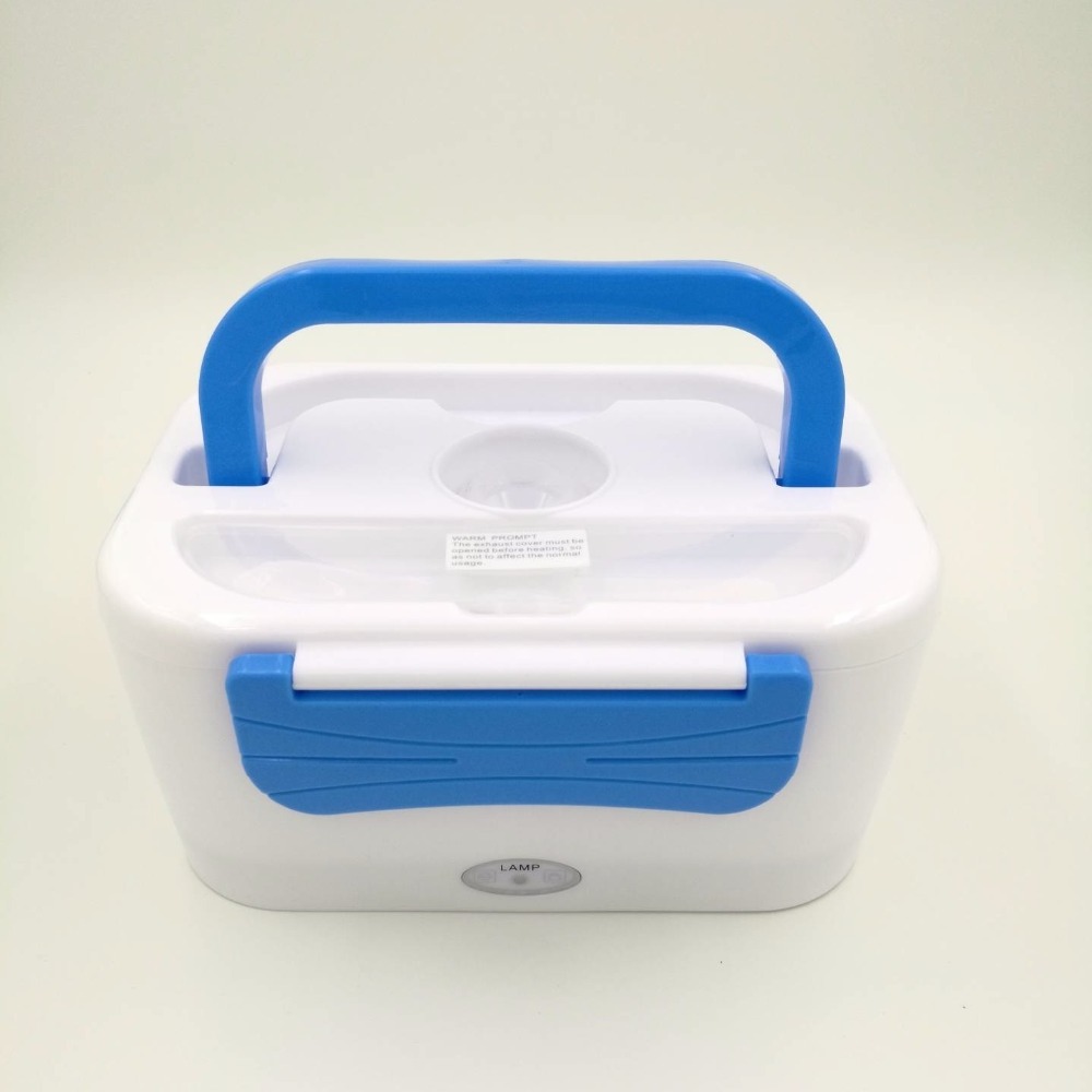 NEW Arrival Portable 12V Car Adapter Electric Lunch Box Heated Compact Bento Food Warmer Container