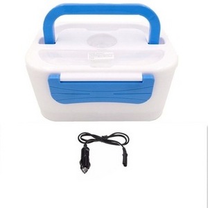 NEW Arrival Portable 12V Car Adapter Electric Lunch Box Heated Compact Bento Food Warmer Container