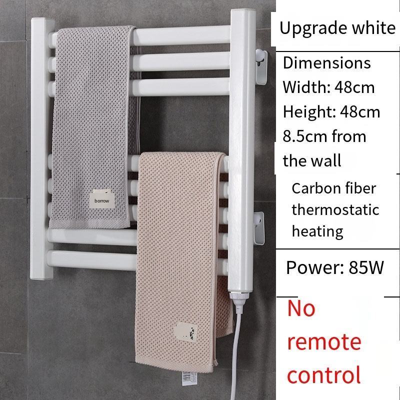 Intelligent Bath Bathroom Towel Drying heated Wall Mounted Towel Dryer Electric Towel Warmer Rack