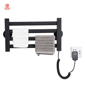 Intelligent Bath Bathroom Towel Drying heated Wall Mounted Towel Dryer Electric Towel Warmer Rack