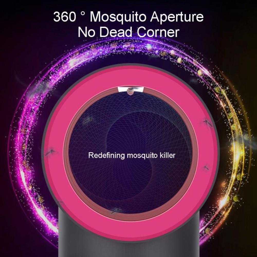 USB 5V Photocatalysis Electric Bug Zapper, Mosquito Killer Fly Trap Mosquito Attractant Trap for Home Bedroom Living Room