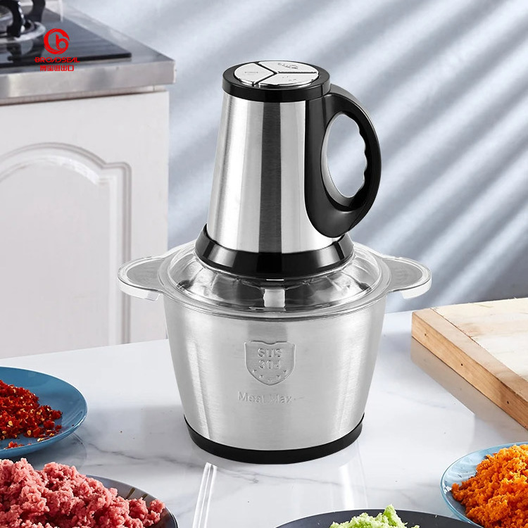 3L Small Bocsh Meat Chopper Best Home Kitchen Food Cheap Stainless Steel Electric Meat Grinder