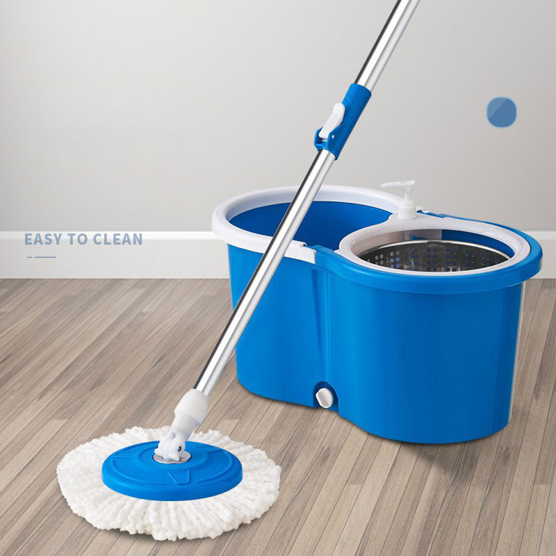 Floor Clean Water Easy Life Magic Mop and Bucket Set 360 Degree Rotating Mop with Bucket