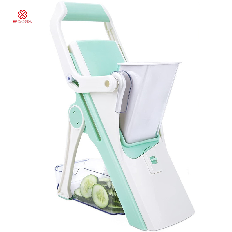 Manual Mandoline Slicer Vegetable Cutter Julienne Safe Food Julienne + Slicer Adjustable Thickness Grater Slicer for Kitchen