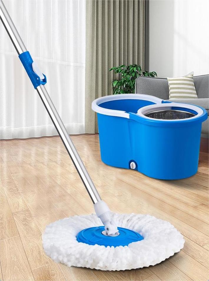 Floor Clean Water Easy Life Magic Mop and Bucket Set 360 Degree Rotating Mop with Bucket