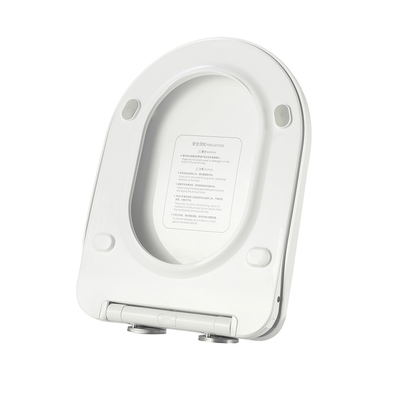 Hotel Bathroom Simple Function Heated Seat Bidet And Night Light Thermostatic Toilet Seat Cover