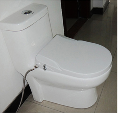 Eco- friendly Non-electric toilet bidet Manual Dual Nozzle bidet toilet seat cover