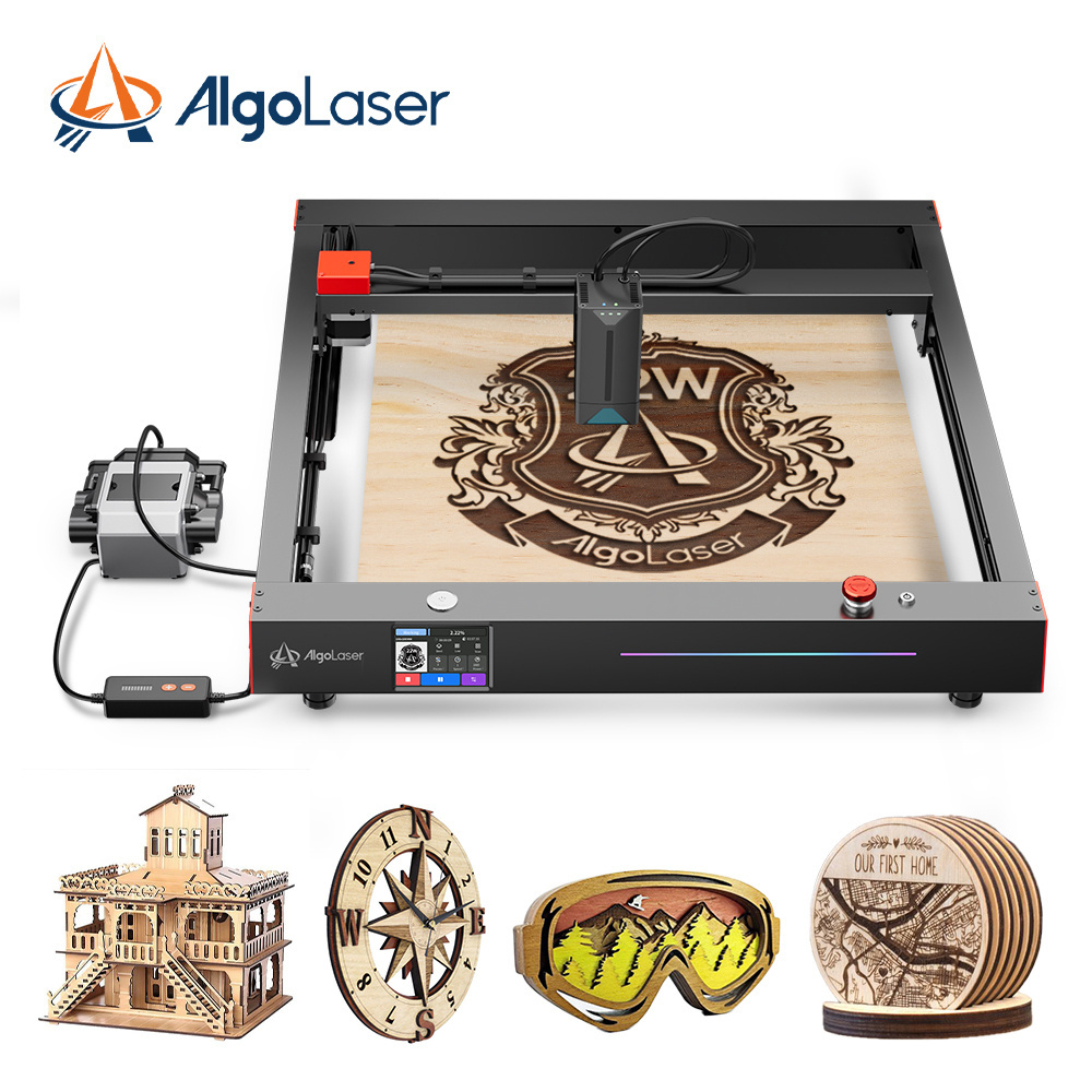 Algolaser 40w Cnc Desktop Portable Photo Plastic pakistan diode laser cutting engraving machine